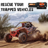 Automotive Parts: Electric Winch 4500lb Winch Synthetic Rope Wireless Towing Trailer ATV UTV