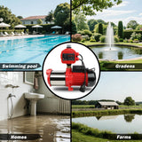 Irrigation Pumps: ETOSHA 2000W Garden Water Pump High Pressure 4-Stage Tank Irrigation Water Pump