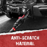 4WD Recovery Tools: X-BULL Recovery Ring Soft Shackle Kit Snatch Block Pulley Rope Snatch Ring 4WD