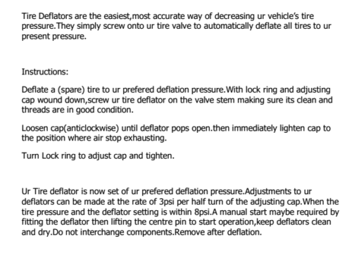 4WD Recovery Tools: X-BULL Tyre Deflators Brass Air Deflator 0-60 PSI Tire Valve Core Tool Automatic