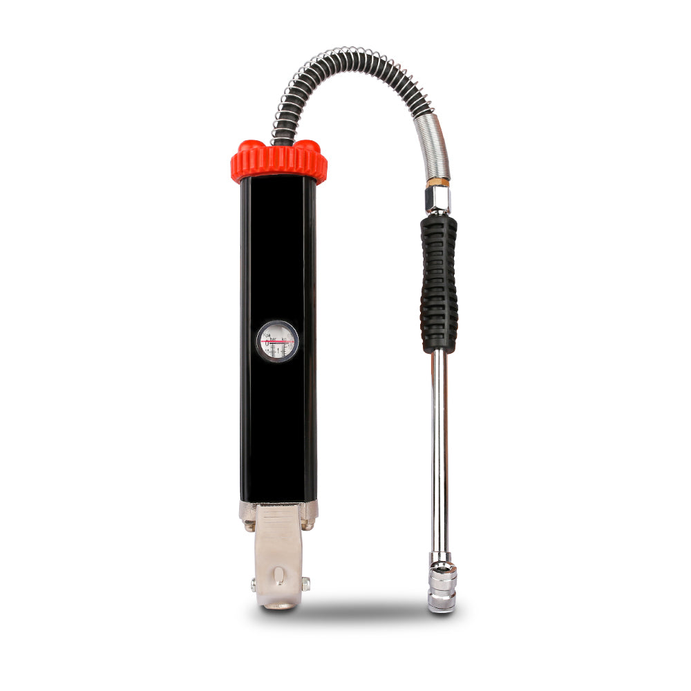 Fuel & Exhaust: X-BULL Tyre Inflator with Pressure Gauge Heavy Duty Aluminium Die Cast Body 160PSI