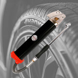 Fuel & Exhaust: X-BULL Tyre Inflator with Pressure Gauge Heavy Duty Aluminium Die Cast Body 160PSI
