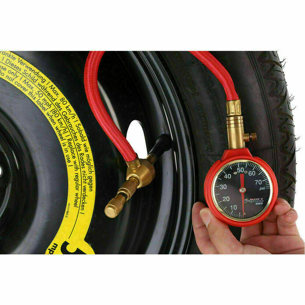 Automotive Gauges: X-BULL Tyre Deflator Tire Air Deflators Rapid With Pressure Gauge Valve Tool 4WD