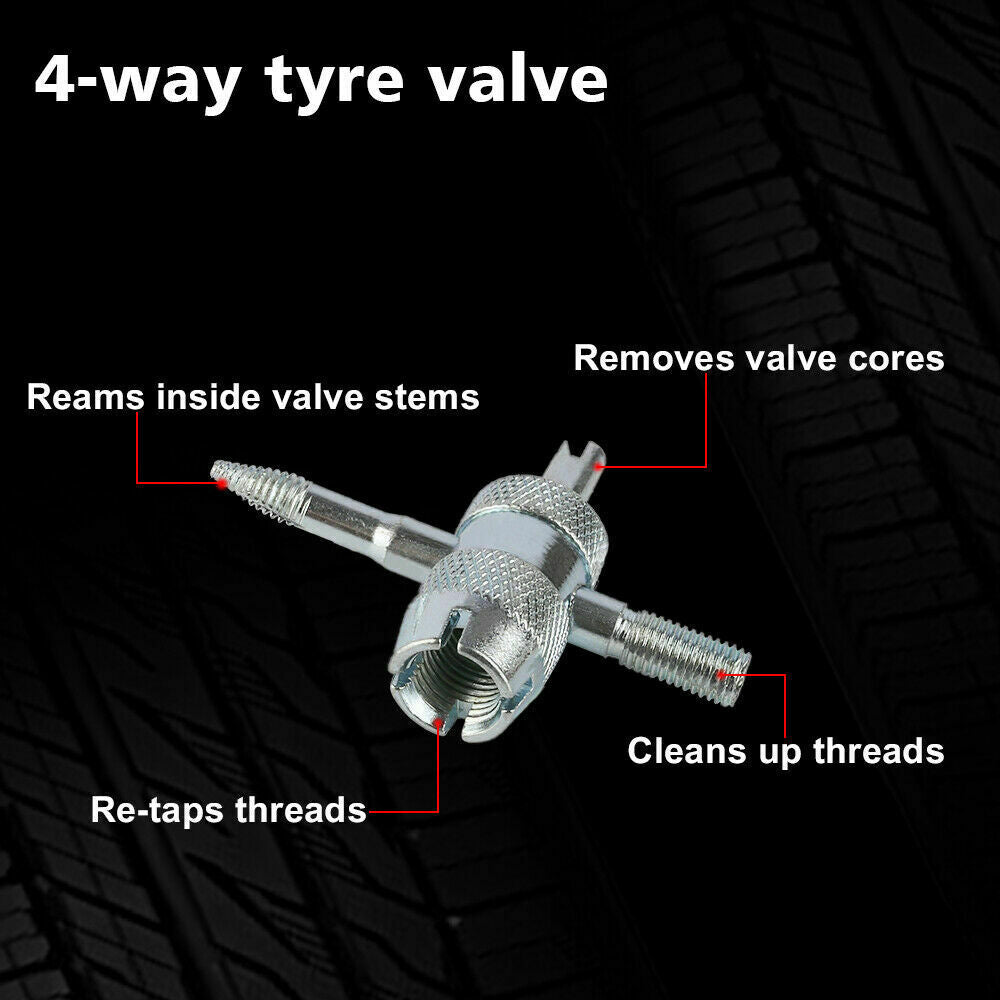 Automotive Gauges: X-BULL Tyre Deflator Tire Air Deflators Rapid With Pressure Gauge Valve Tool 4WD