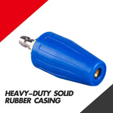 Automotive Cleaning: X-BULL Pressure Washer Turbo Nozzle Head 4000PSI High Cleaner 1/4BSP
