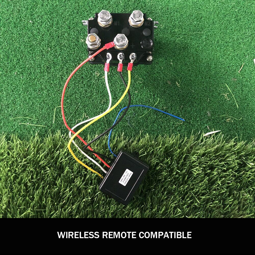 4WD Recovery Tools: X-BULL Winch Solenoid Relay 12V 500A Winch Controller Twin Wireless Remote4WD4x4