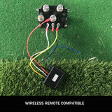 4WD Recovery Tools: X-BULL Winch Solenoid Relay 12V 500A Winch Controller Twin Wireless Remote4WD4x4