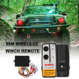 4WD Recovery Tools: X-BULL Winch Solenoid Relay 12V 500A Winch Controller Twin Wireless Remote4WD4x4