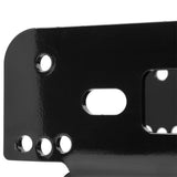 Automotive Parts: X-BULL Winch Cradle Mounting Plate Bracket Foldable Steel Bar Truck Trailer 4WD Universal For 9000 10000 12000 13000 14500LBS winch