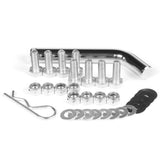 Automotive Parts: X-BULL Winch Cradle Mounting Plate Bracket Foldable Steel Bar Truck Trailer 4WD Universal For 9000 10000 12000 13000 14500LBS winch