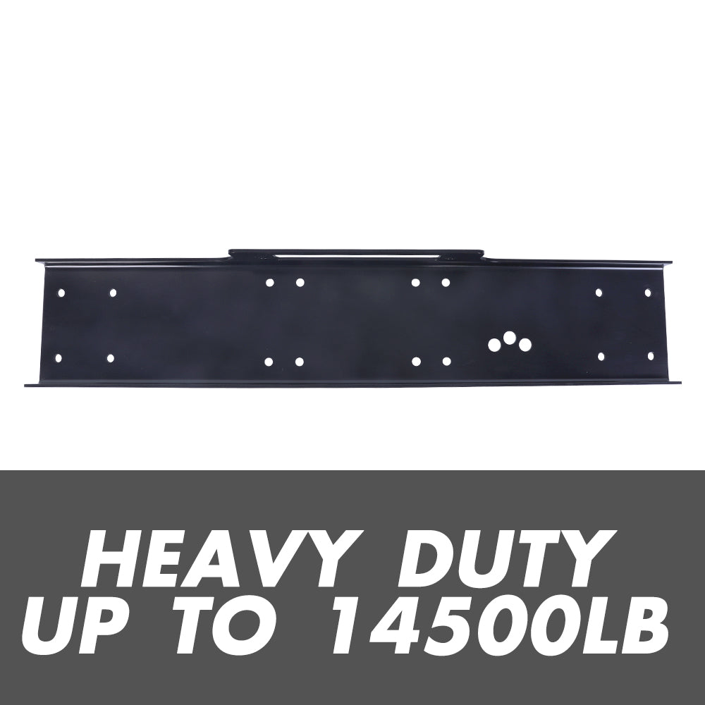Automotive Parts: X-BULL Winch Mounting Plate Cradle 8000-13000lbs New Universal Truck TrailerATV