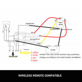 Automotive Parts: X-BULL Winch Solenoid Relay Controller 500A DC Switch 4WD 9500LBS-17000LBS 4x4