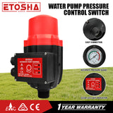 Irrigation Pumps: ETOSHA Water Pressure Pump Controller Auto Switch Control Electric BLACK
