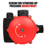 Irrigation Pumps: ETOSHA Water Pressure Pump Controller Auto Switch Control Electric BLACK