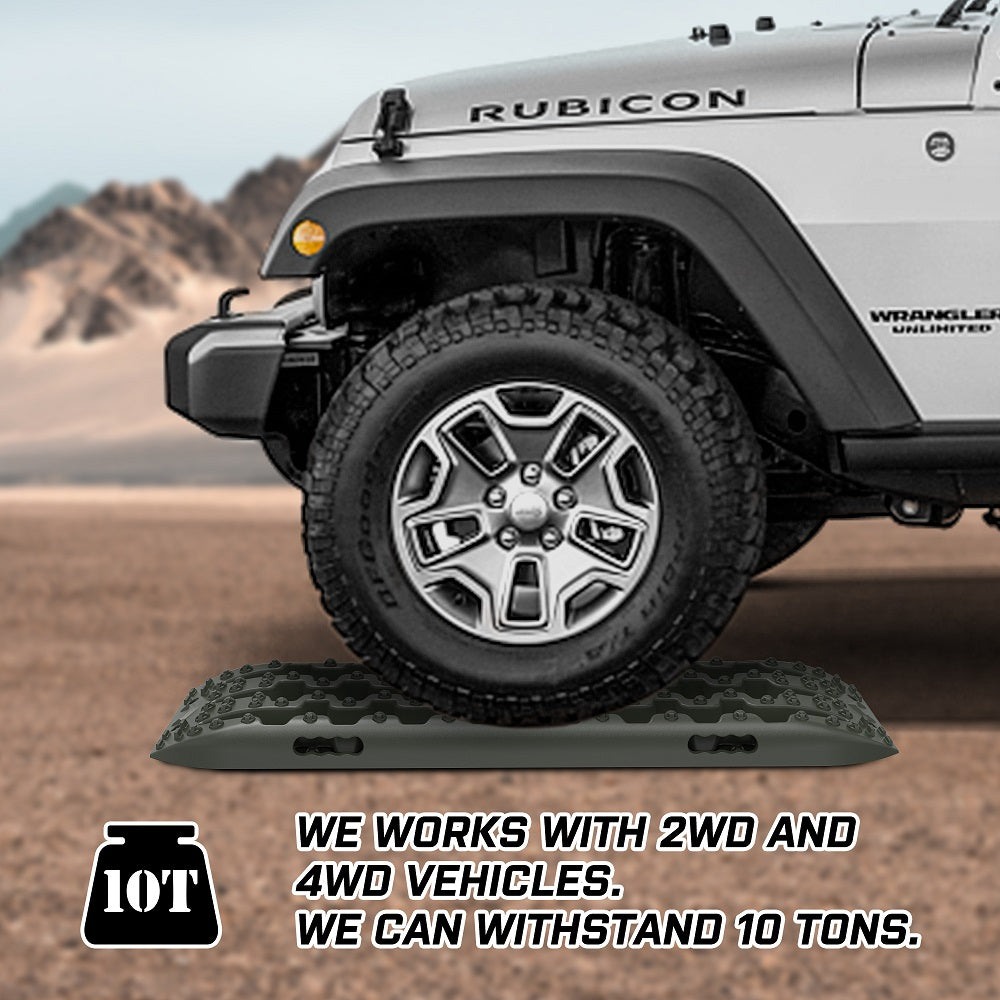 4WD Recovery Tools: X-BULL Recovery tracks Sand tracks KIT Carry bag mounting pin Sand/Snow/Mud 10T 4WD-OLIVE Gen3.0
