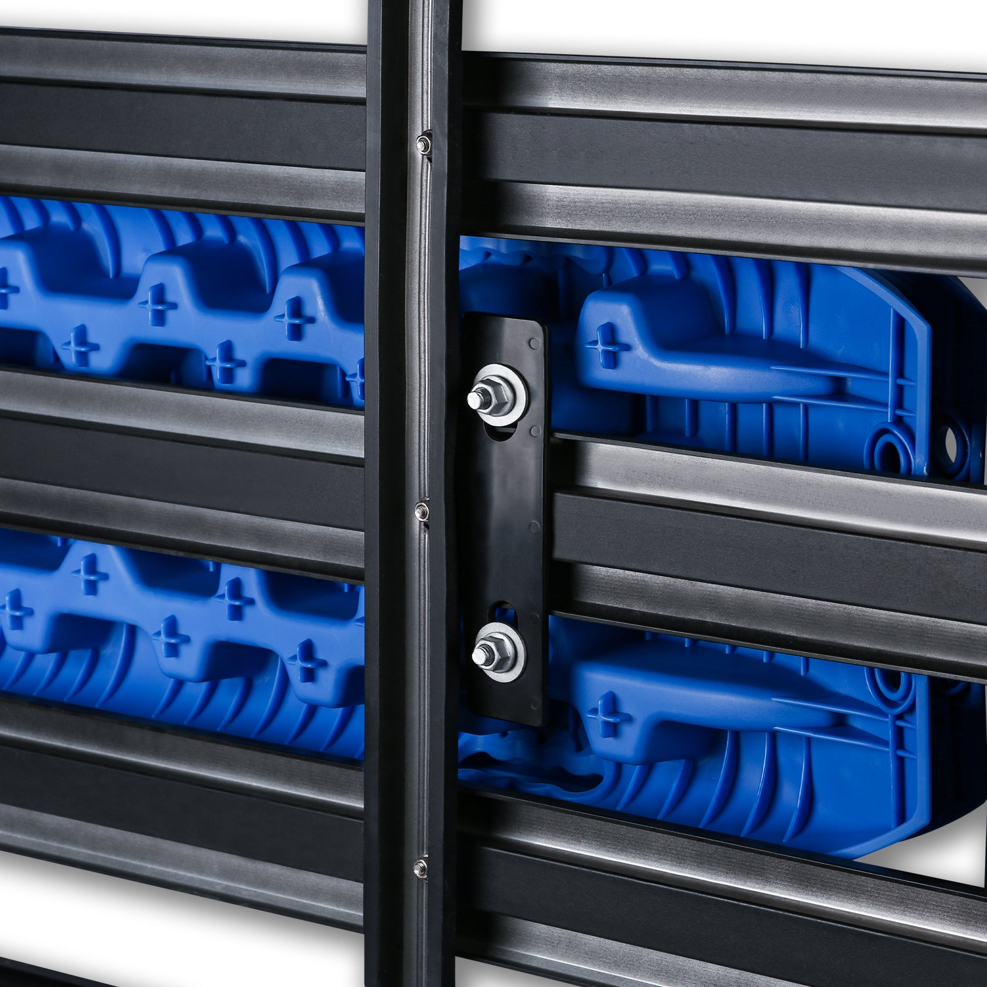 Cross Bar: X-BULL Tracks Fixing Pins Mounting Kit Holders Roof Rack Mount Bracket 4WD 4x4