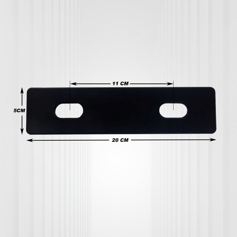 Cross Bar: X-BULL Tracks Fixing Pins Mounting Kit Holders Roof Rack Mount Bracket 4WD 4x4