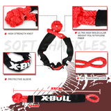 X-BULL Kinetic Rope 25mm x 9m Snatch Strap Recovery Kit Dyneema Tow Winch