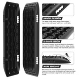4WD Recovery Tools: X-BULL Winch Recovery Kit 13PCS Recovery tracks /Snatch Strap Off Road 4X4