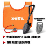 4WD Recovery Tools: X-BULL Winch Recovery Kit 13PCS Recovery tracks /Snatch Strap Off Road 4X4