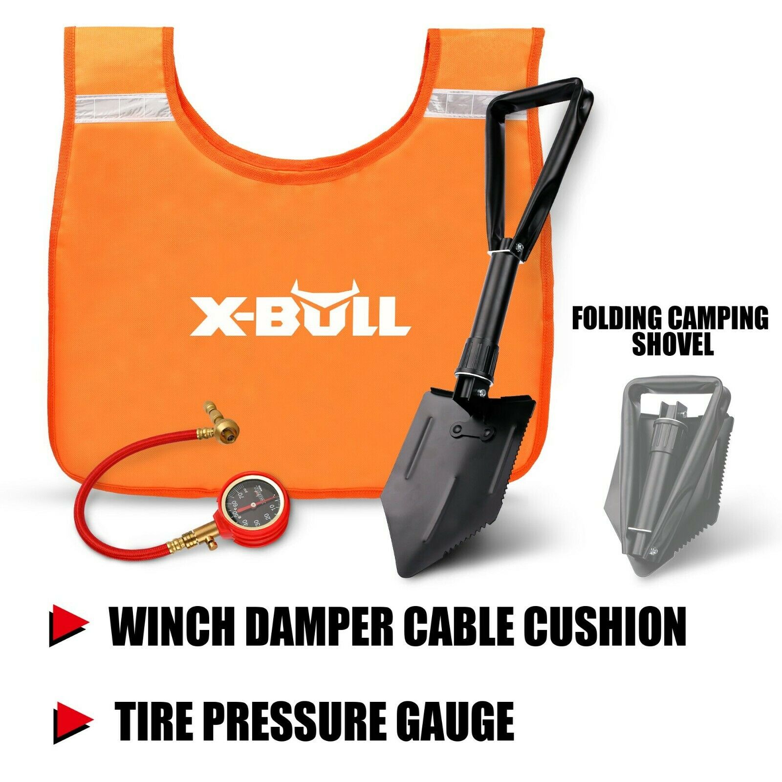 Automotive Parts: X-BULL Winch Recovery Kit Recovery tracks /Snatch Strap Off Road 4WD