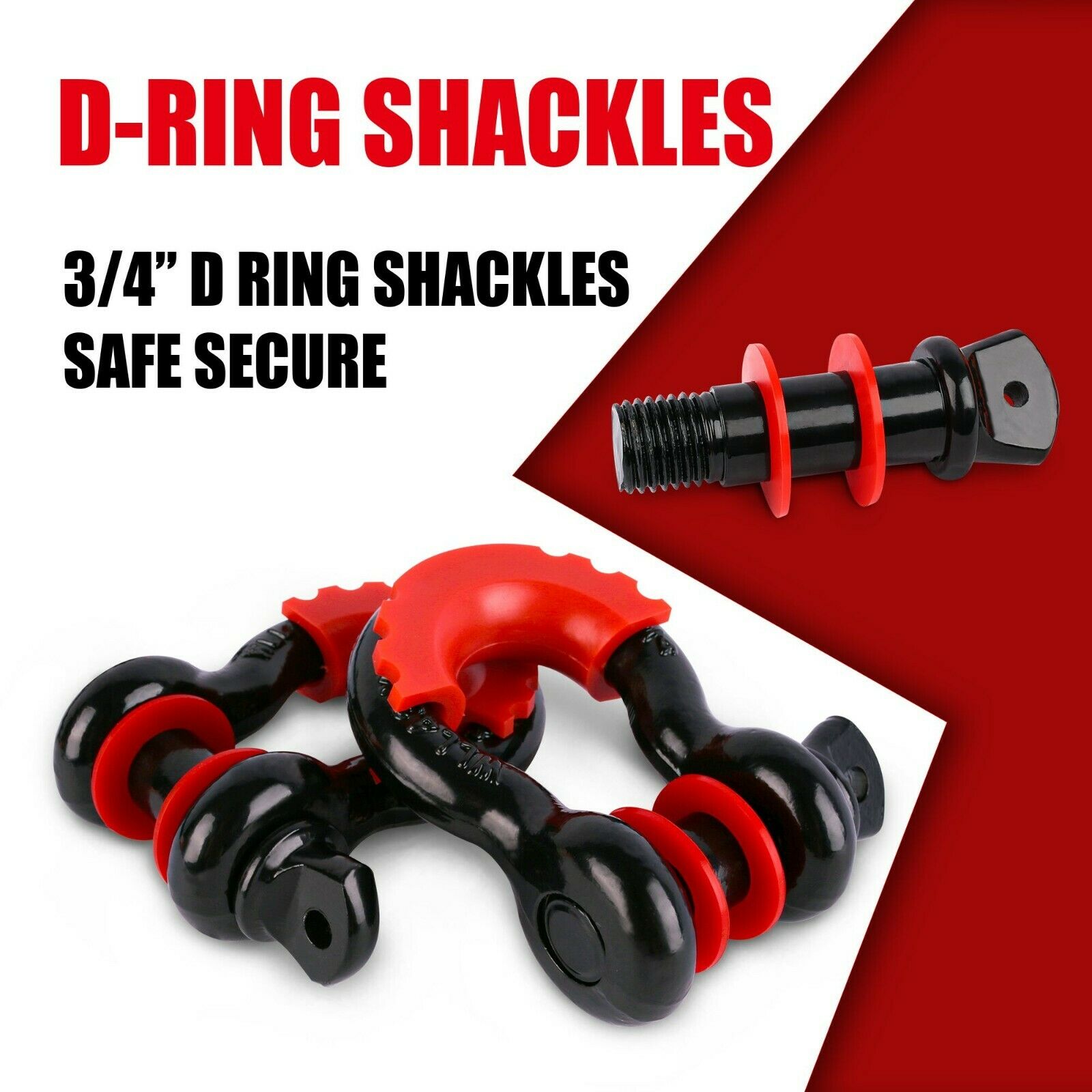 Automotive Parts: X-BULL Winch Recovery Kit Recovery tracks /Snatch Strap Off Road 4WD