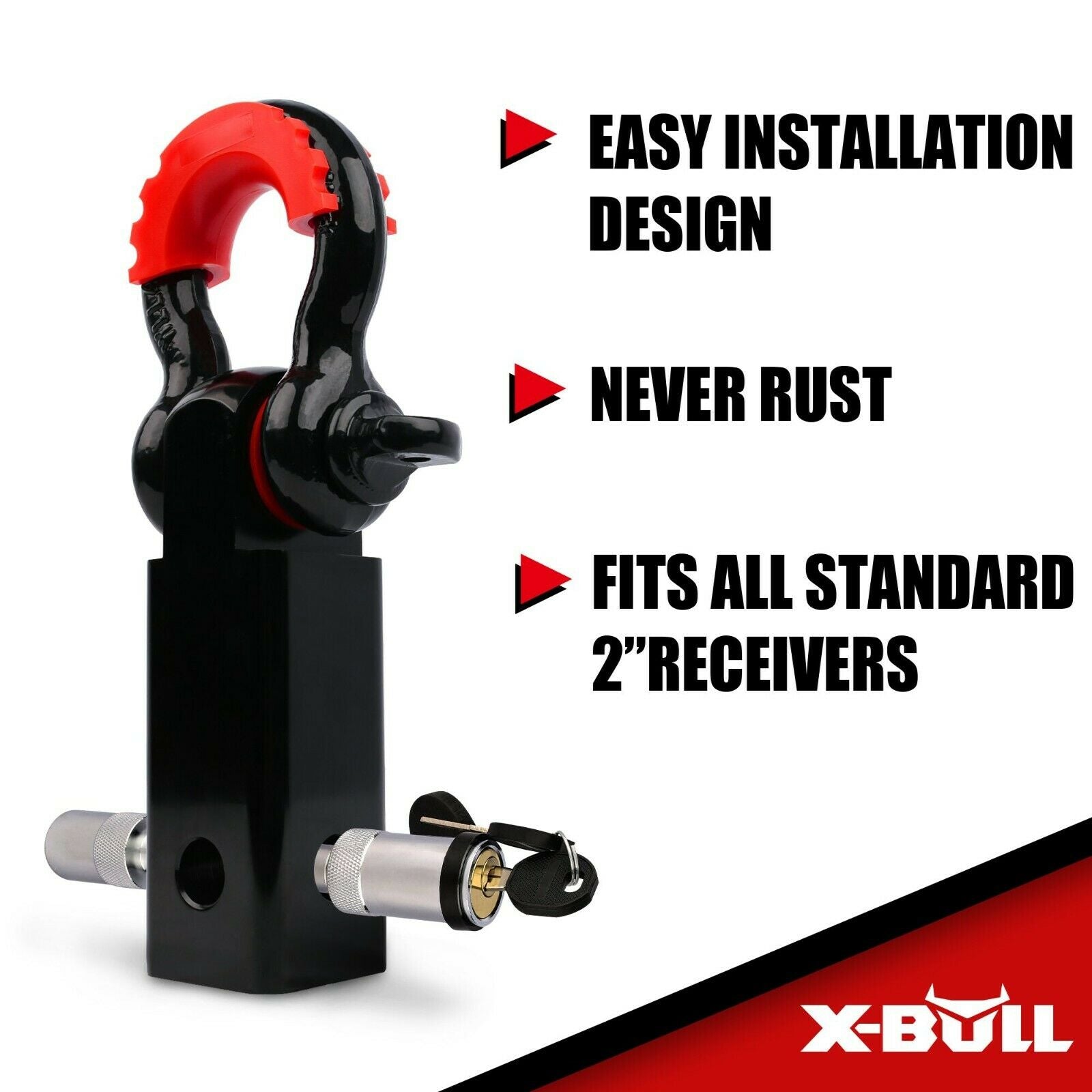 Automotive Parts: X-BULL Winch Recovery Kit Recovery tracks /Snatch Strap Off Road 4WD