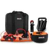 4WD Recovery Tools: X-BULL Winch Recovery Kit 11PCS 4WD 4x4 Pack Off Road Snatch Strap Essential