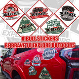 4WD Recovery Tools: X-BULL Recovery Kit 4X4 Off-Road Kinetic Rope Snatch Strap Winch Damper 4WD13PCS