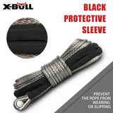 Automotive Parts: X-BULL Synthetic Dyneem Rope 5.5MM x 13M SK75 Car Tow Recovery Winch Cable Line