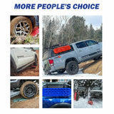 4WD Recovery Tools: X-BULL Recovery tracks Sand Trucks Offroad With 4PCS Mounting Pins 4WD Gen 2.0- red