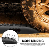 4WD Recovery Tools: X-BULL Recovery tracks Sand Trucks Offroad With 4PCS Mounting Pins 4WDGen 2.0 - Black