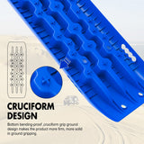 4WD Recovery Tools: X-BULL Recovery tracks Sand tracks 2pcs Sand / Snow / Mud 10T 4WD Gen 2.0 - blue