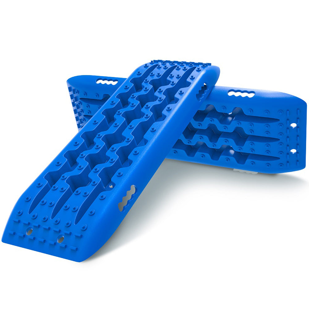 4WD Recovery Tools: X-BULL Recovery tracks Sand tracks 2pcs Sand / Snow / Mud 10T 4WD Gen 2.0 - blue