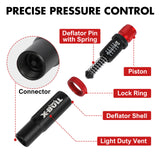 Automotive Gauges: X-BULL 4PCS Tyre Deflators Air Quick Deflator Adjustable 10~30 PSI Tire Valve