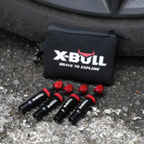 Automotive Gauges: X-BULL 4PCS Tyre Deflators Air Quick Deflator Adjustable 10~30 PSI Tire Valve