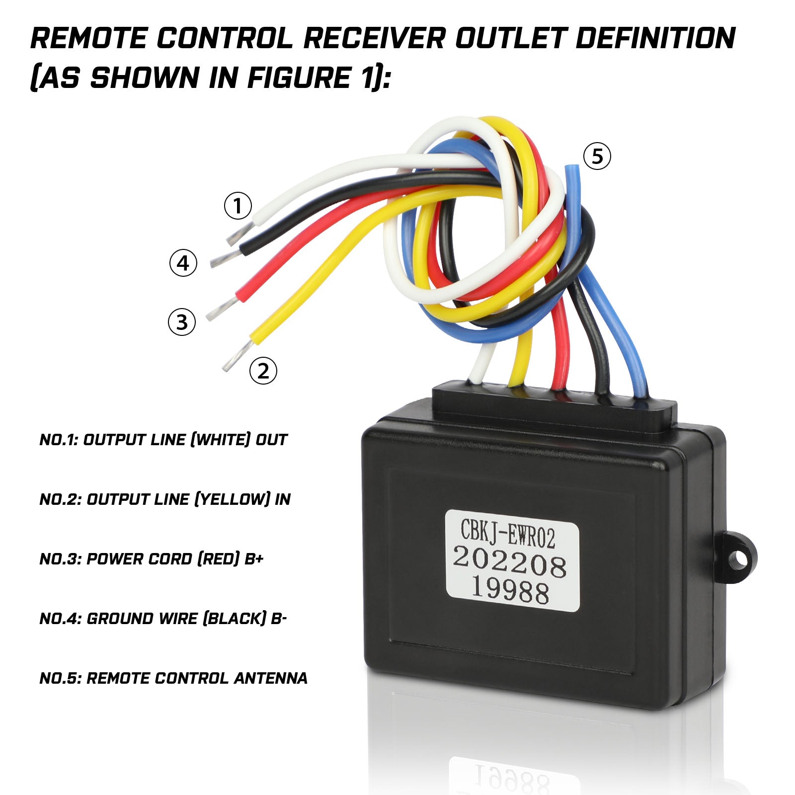 4WD Recovery Tools: X-BULL Winch Solenoid Relay Wiring Controller 500A 12V and 150ft Wireless Remote
