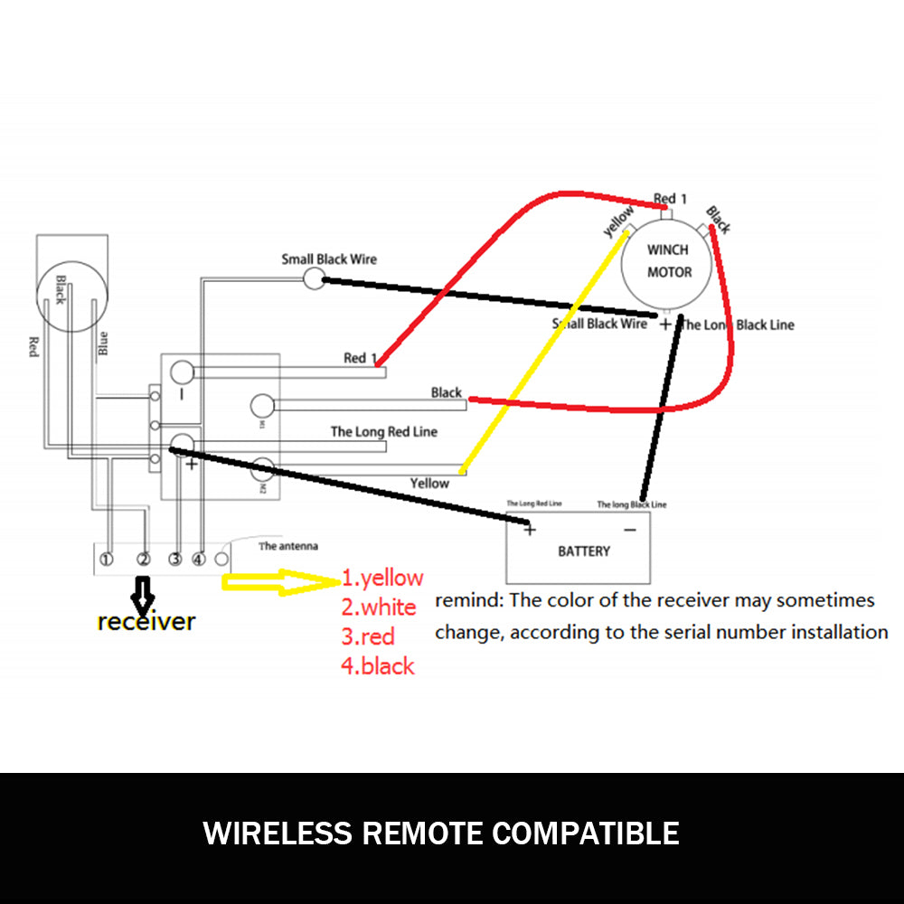4WD Recovery Tools: X-BULL Winch Solenoid Relay Wiring Controller 500A 12V and 150ft Wireless Remote