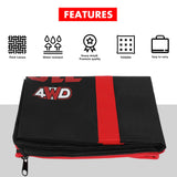 4WD Recovery Tools: X-BULL Recovery tracks Carry Bag 4x4 Extraction Tred Bag Black