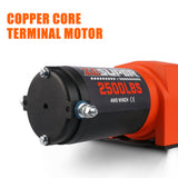 4WD Recovery Tools: ZESUPER Electric Winch 2500LBS/1134KG 12V 15.2M Steel Cable ATV UTV 4WD 4X4 Boat