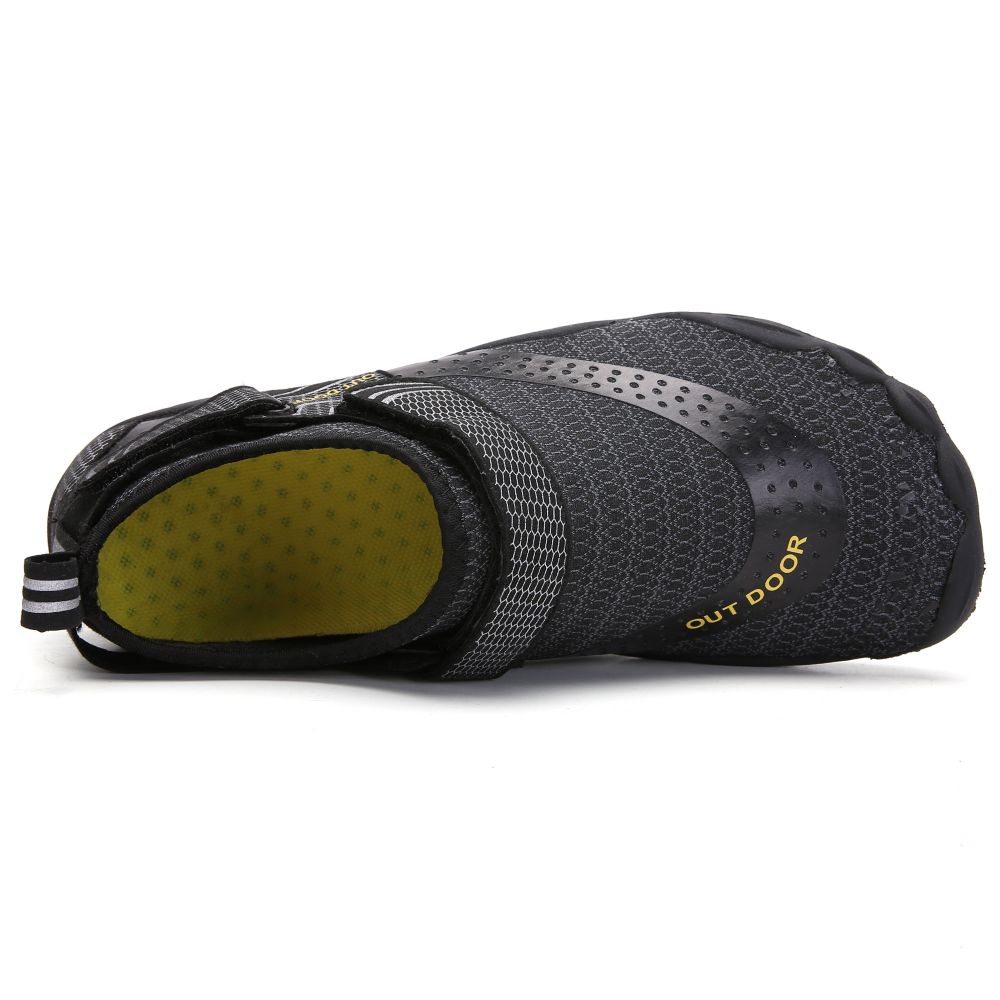 Boy's Shoes: Men Women Water Shoes Barefoot Quick Dry Aqua Sports Shoes - Black Size EU39 = US6
