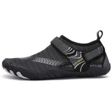 Boy's Shoes: Men Women Water Shoes Barefoot Quick Dry Aqua Sports Shoes - Black Size EU42 = US8