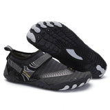 Boy's Shoes: Men Women Water Shoes Barefoot Quick Dry Aqua Sports Shoes - Black Size EU42 = US8