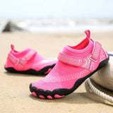 Boy's Shoes: Women Water Shoes Barefoot Quick Dry Aqua Sports Shoes - Pink Size EU38 = US5