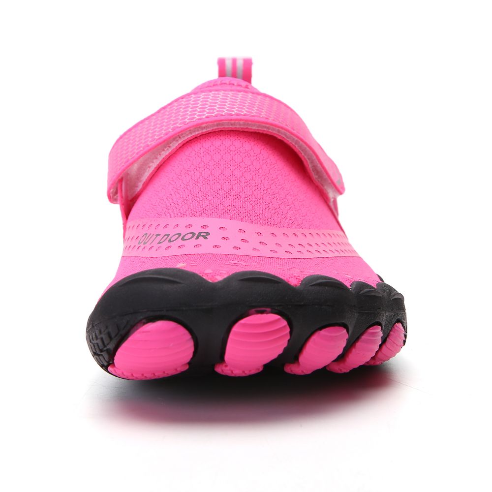 Boy's Shoes: Women Water Shoes Barefoot Quick Dry Aqua Sports Shoes - Pink Size EU38 = US5
