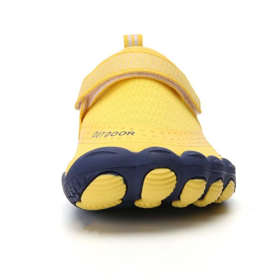 Boy's Shoes: Women Water Shoes Barefoot Quick Dry Aqua Sports Shoes - Yellow Size EU38 = US5