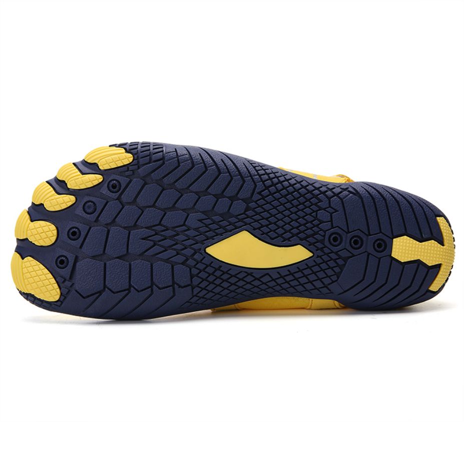 Boy's Shoes: Women Water Shoes Barefoot Quick Dry Aqua Sports Shoes - Yellow Size EU38 = US5