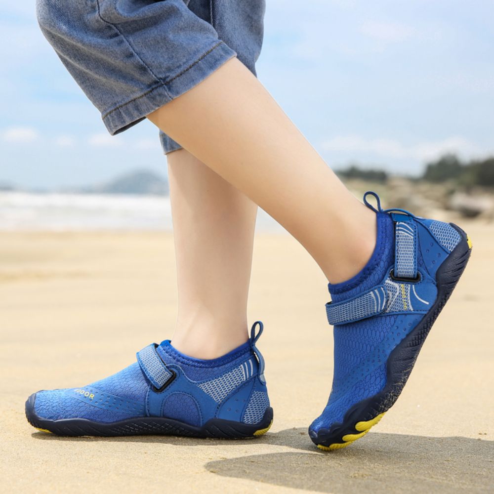 Girl's Shoes: Kids Water Shoes Barefoot Quick Dry Aqua Sports Shoes Boys Girls - Klein Blue Size Bigkid US4 = EU36