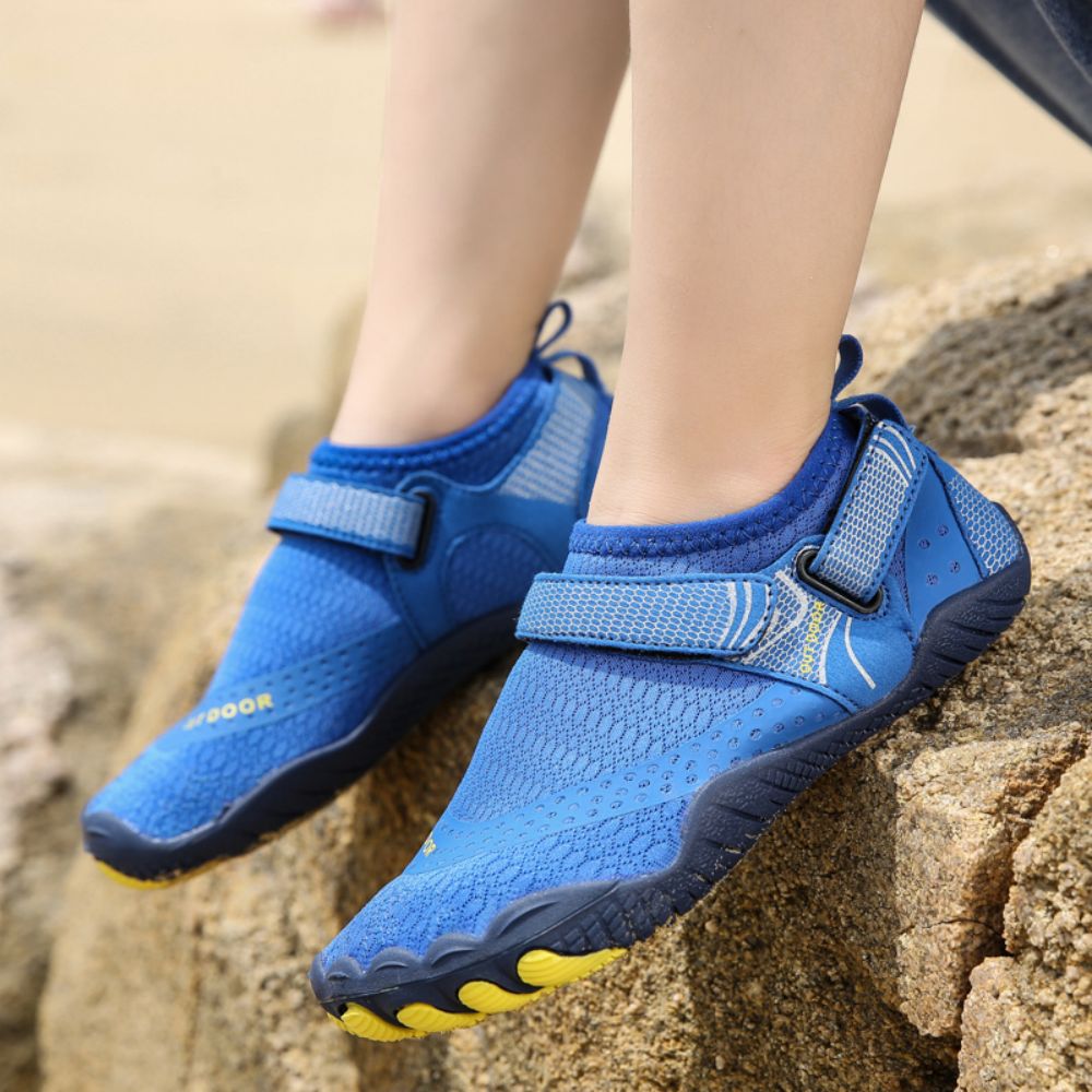 Girl's Shoes: Kids Water Shoes Barefoot Quick Dry Aqua Sports Shoes Boys Girls - Klein Blue Size Bigkid US4 = EU36