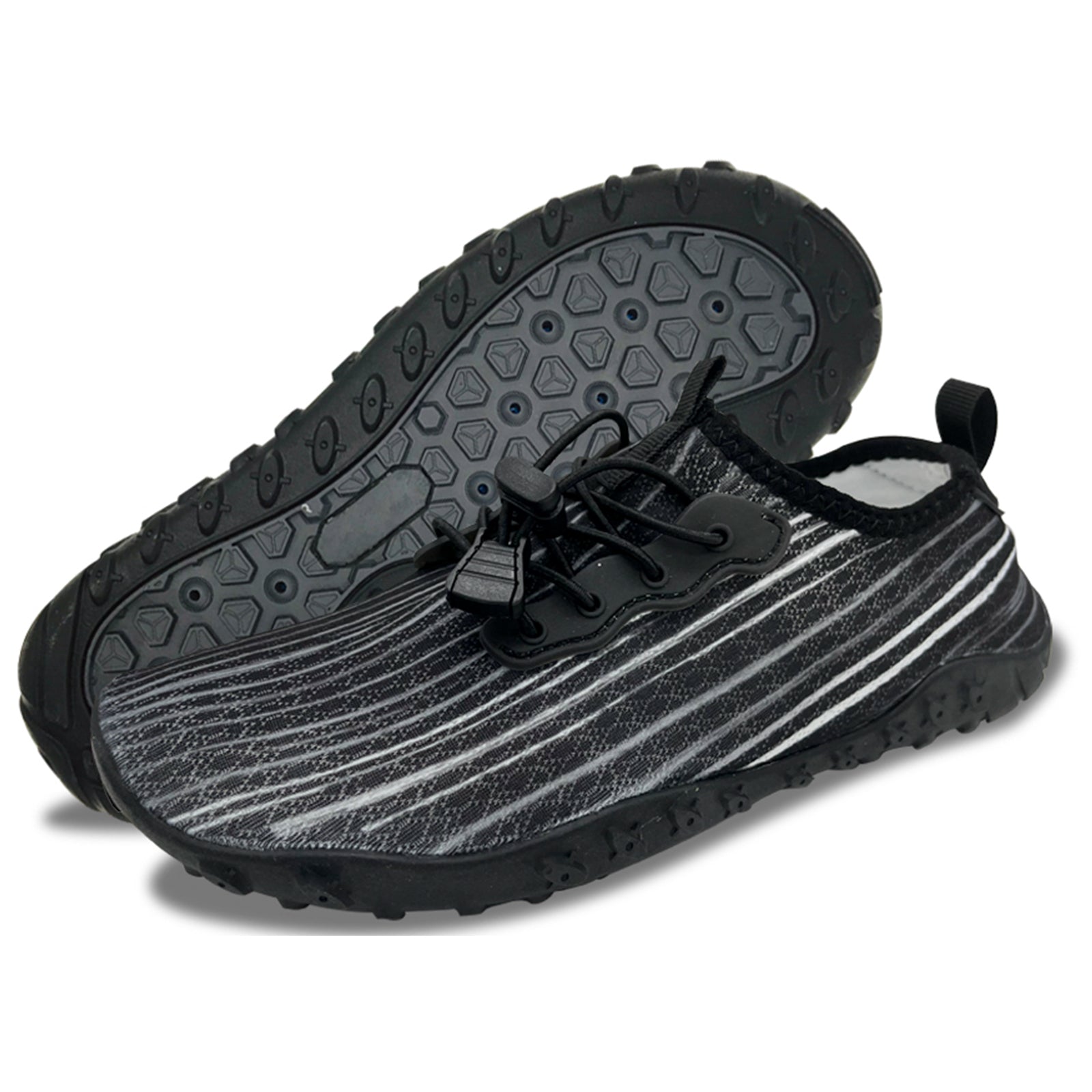 Girl's Shoes: Water Shoes for Men and Women Soft Breathable Slip-on Aqua Shoes Aqua Socks for Swim Beach Pool Surf Yoga (Black Size US 9.5)